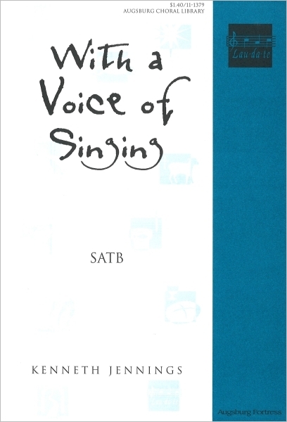 cover of anthem With A Voice of Singing