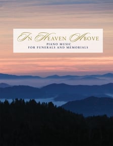cover of in heaven above piano