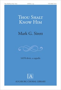 cover of anthem Thou Shalt Know Him