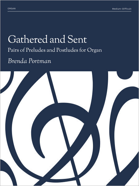 cover of organ book Gathered and Sent