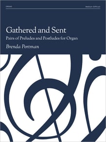 cover of organ book Gathered and Sent